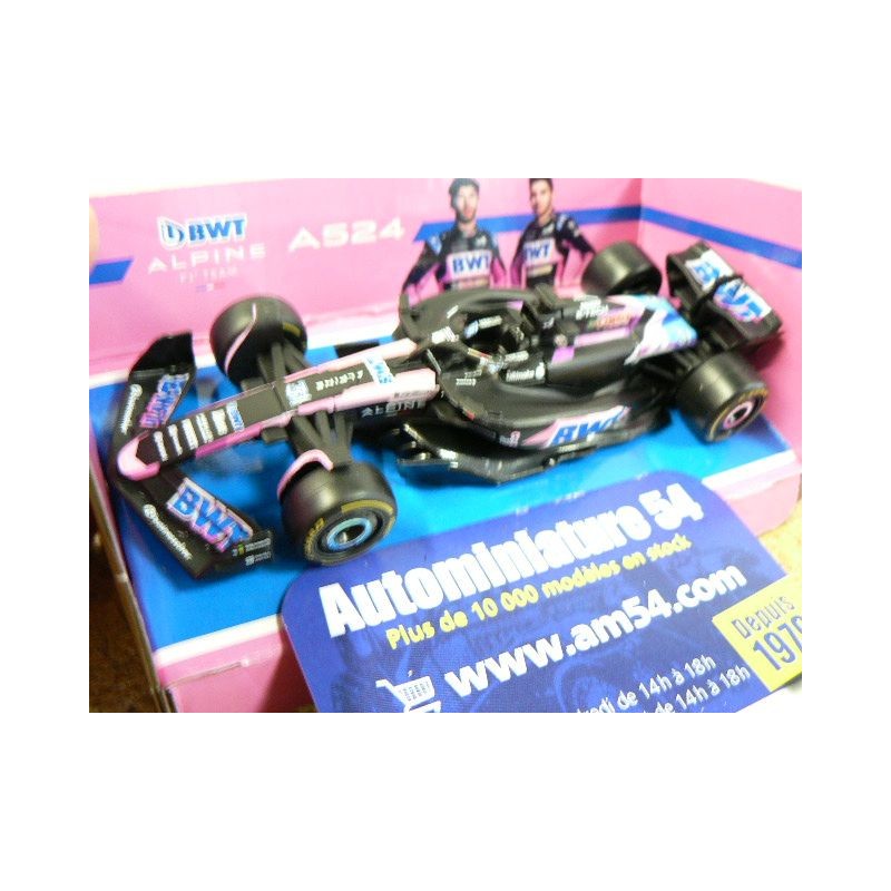 2024 Alpine A524 n°31 Esteban Ocon 18-38219-31 Bburago Racing