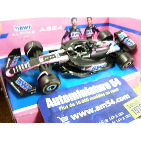 2024 Alpine A524 n°31 Esteban Ocon 18-38219-31 Bburago Racing