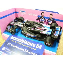 2024 Alpine A524 n°31 Esteban Ocon 18-38219-31 Bburago Racing