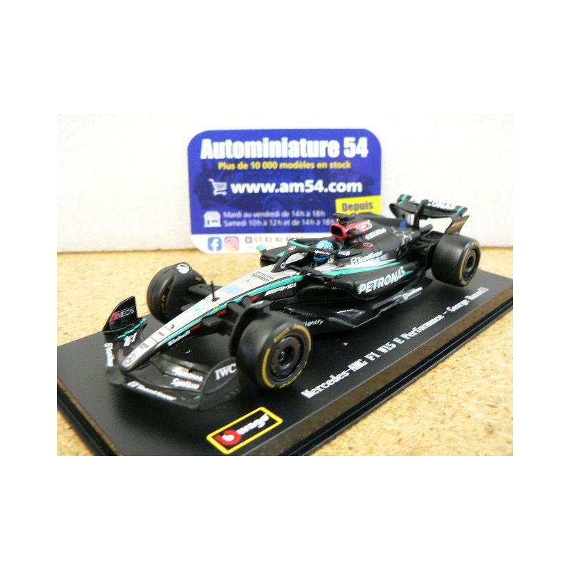 2024 Mercedes AMG W15 n°63 George Russell 18-38209-63 Bburago Racing