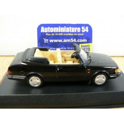 Saab 900 Turbo 16 cabriolet Black 1992 810045 Norev