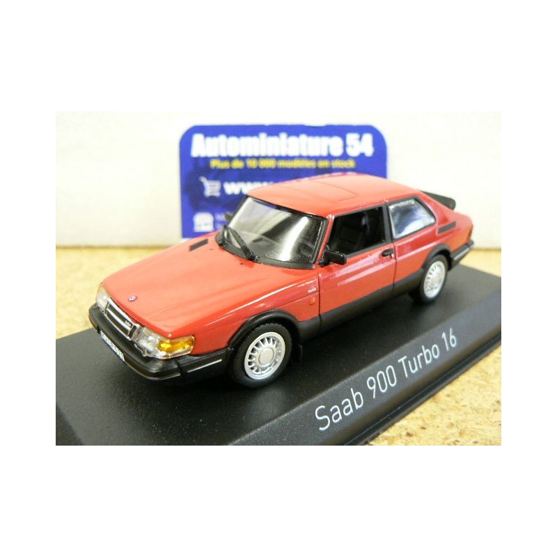 Saab 900 Turbo 16 coupé Red 1992 810035 Norev
