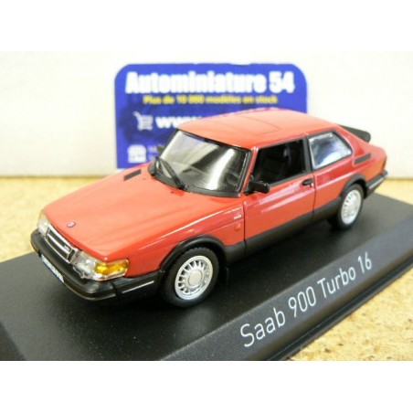 Saab 900 Turbo 16 coupé Red 1992 810035 Norev