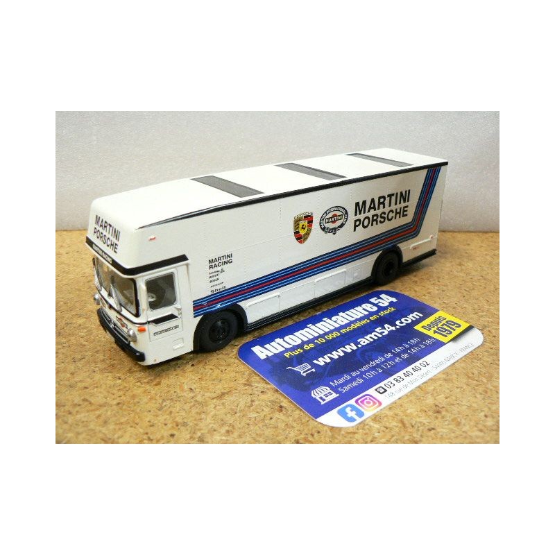 Mercedes Benz O317 Renntransporter " Martini Racing" 1/64 452038000 Schuco