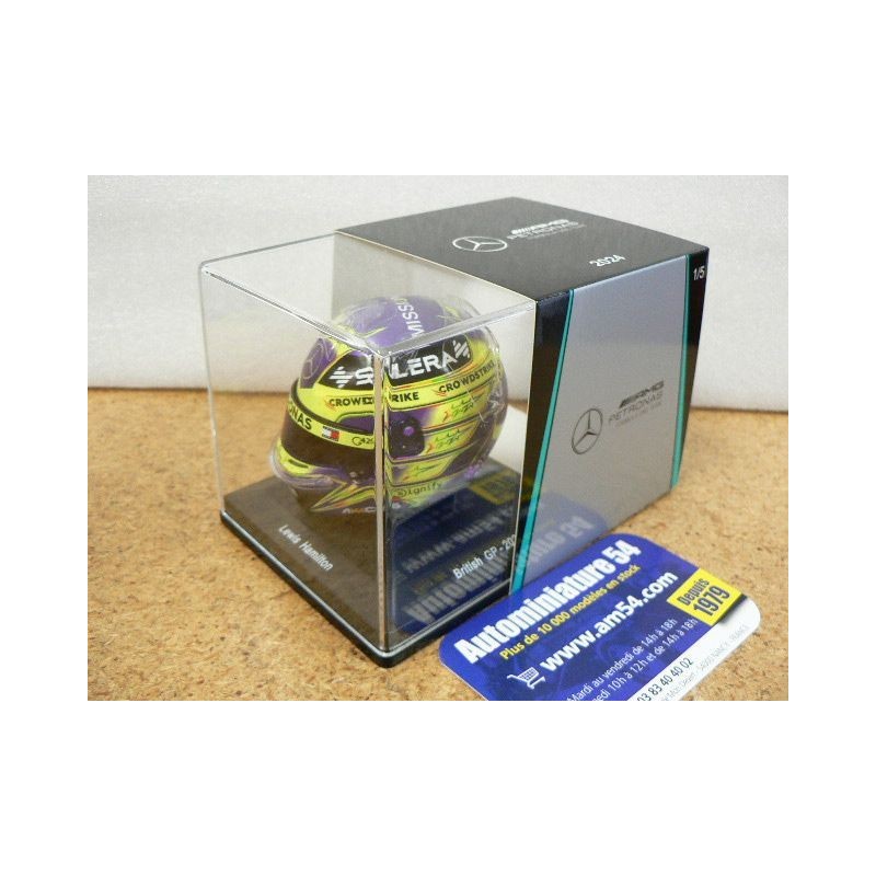 2024 Casque Lewis Hamilton Mercedes AMG Petronas Team British GP 1/5 5HF145 Spark Model