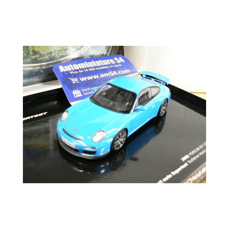 Porsche 911 - 997.2 GT3 2009 Blue "Sport Auto" 25th Anniversary 400068025 Minichamps