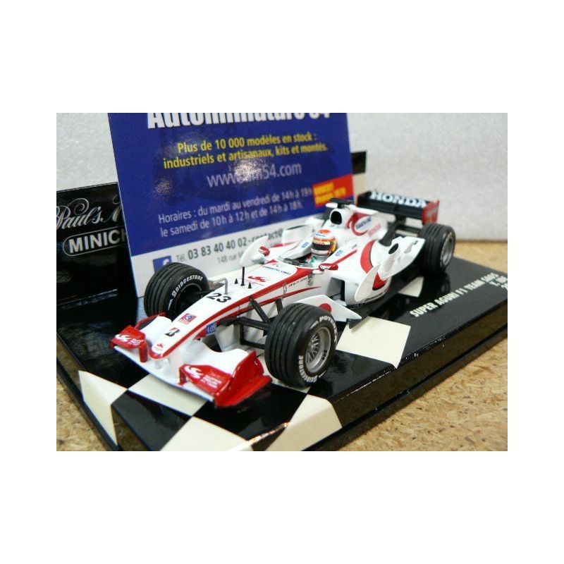 2006 Super Aguri Honda SA05 Ide 400060023 Minichamps