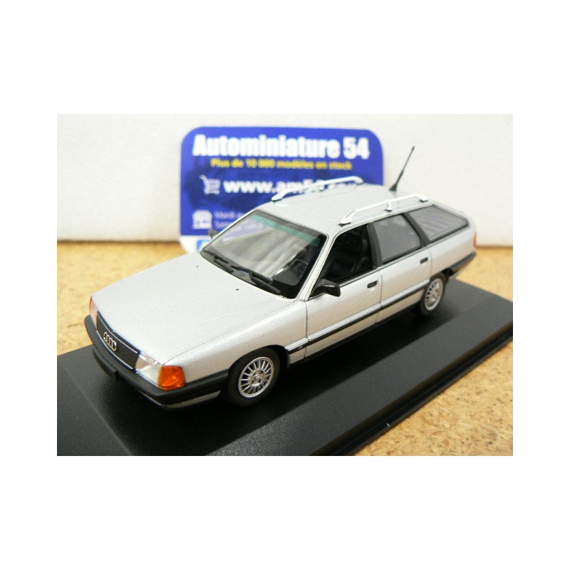Audi 100 C3 Avant Silver 1990 940015210 MaXichamps