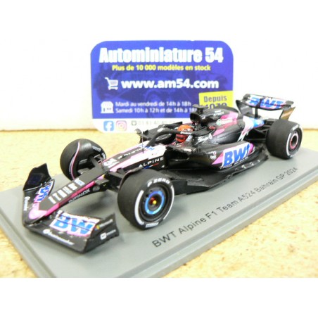 2024 Alpine BWT F1 Team A524 n°31 Esteban Ocon Bahrain GP S9518 Spark Model