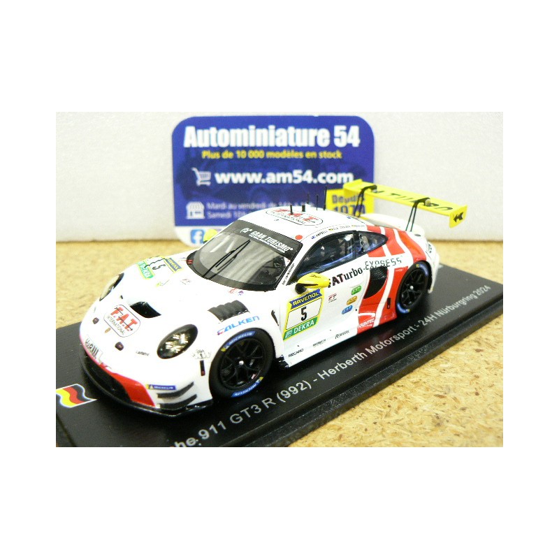 2024 Porsche 911 - 992 GT3R n°5 Renauer - Kolb - Olsen - Campbell 24H Nurburgring  SG941 Spark Model
