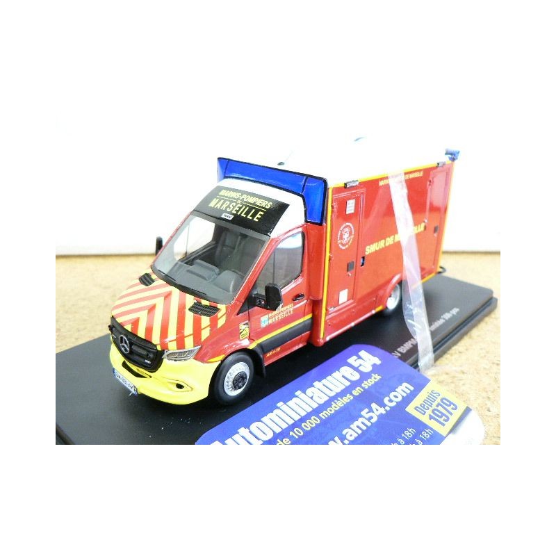 Mercedes Benz Sprinter WAS CSAV BMPM Pompier Marseile Alerte0169