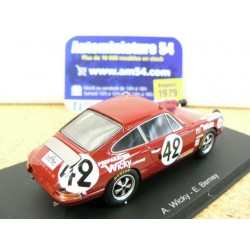 1969 Porsche 911T n°42 Wicky - Berney Le Mans S9751 Spark Model