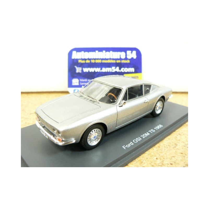 Ford OSI 20M TS Silver 1968 43U00050 Schuco Pro.R.43