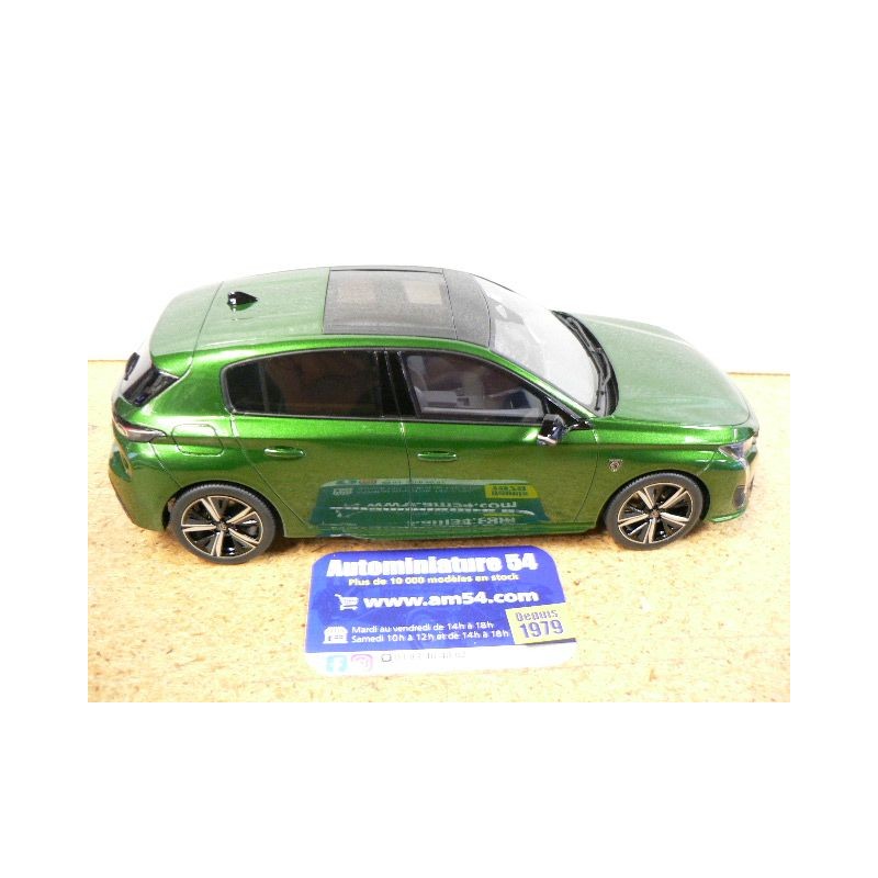 Ottomobile Peugeot 308 GT Olive Green 2022 1/18 OT458 - Collection