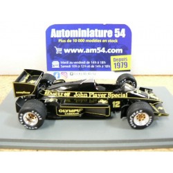 1985 Lotus Renault JPS 97T n°12 Ayrton Senna 1st Winner Portugal GP S7152 Spark Model