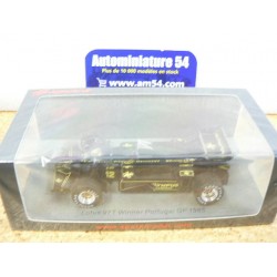 1985 Lotus Renault JPS 97T n°12 Ayrton Senna 1st Winner Portugal GP S7152 Spark Model