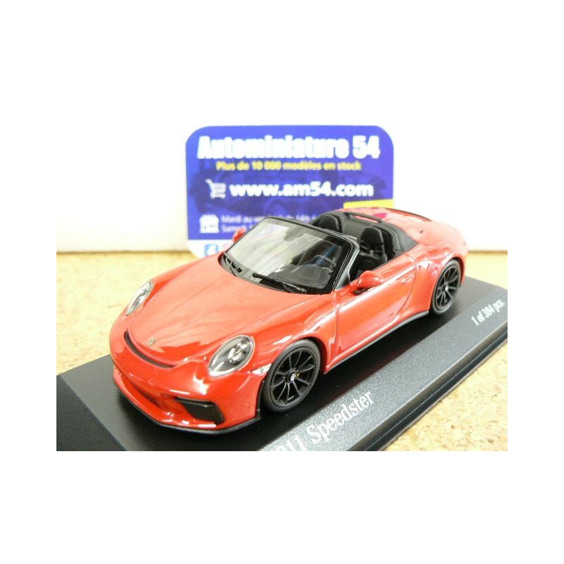 Porsche 911 - 991 Speedster Red 2019 410061135 Minichamps