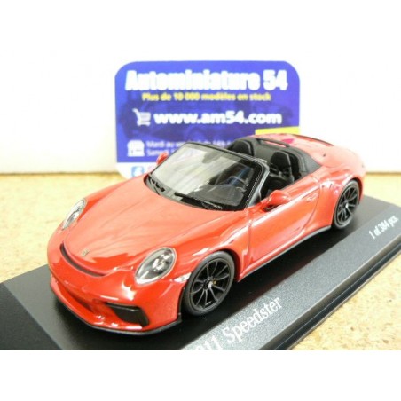 Porsche 911 - 991 Speedster Red 2019 410061135 Minichamps