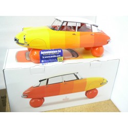 Citroen DS 19 Sur ballons 1959 Nuancier d'Orange 1/12 121581 Norev