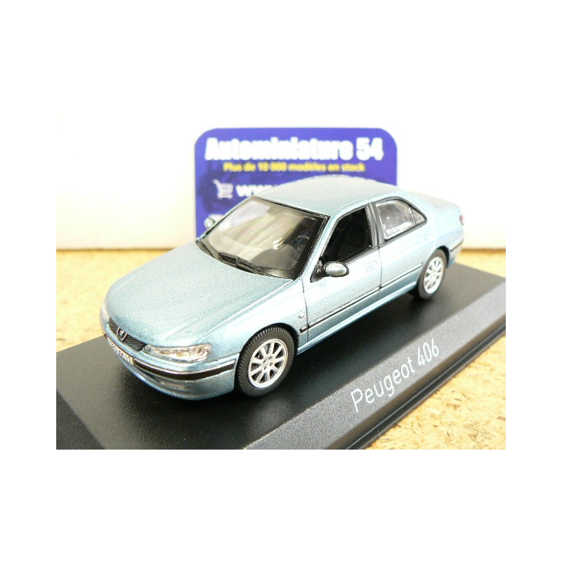 Peugeot 406 Bleu Samarkand 2002 474621 Norev
