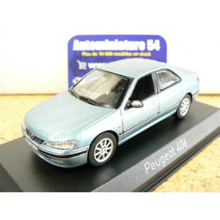 Peugeot 406 Bleu Samarkand 2002 474621 Norev