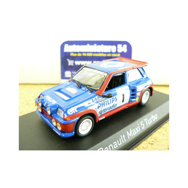 1985 Renault Maxi 5 Turbo n°1 Ragnotti - Thimonier Tour de France  510620 Norev