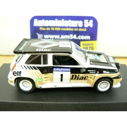 1986 Renault Maxi 5 Turbo n°1 Chatriot - Périn Rally du Var 510621 Norev