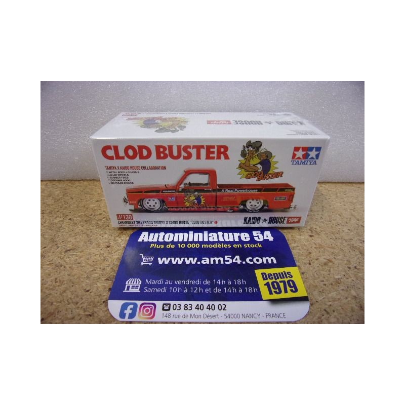 Chevrolet Silverado Tamiya "Clod Buster" Kaido House KHMG130 True Scale Miniatures MinGT
