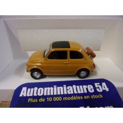 Fiat 500F Jaune Positano 1965 771204 - 430401  Norev  Jet Car