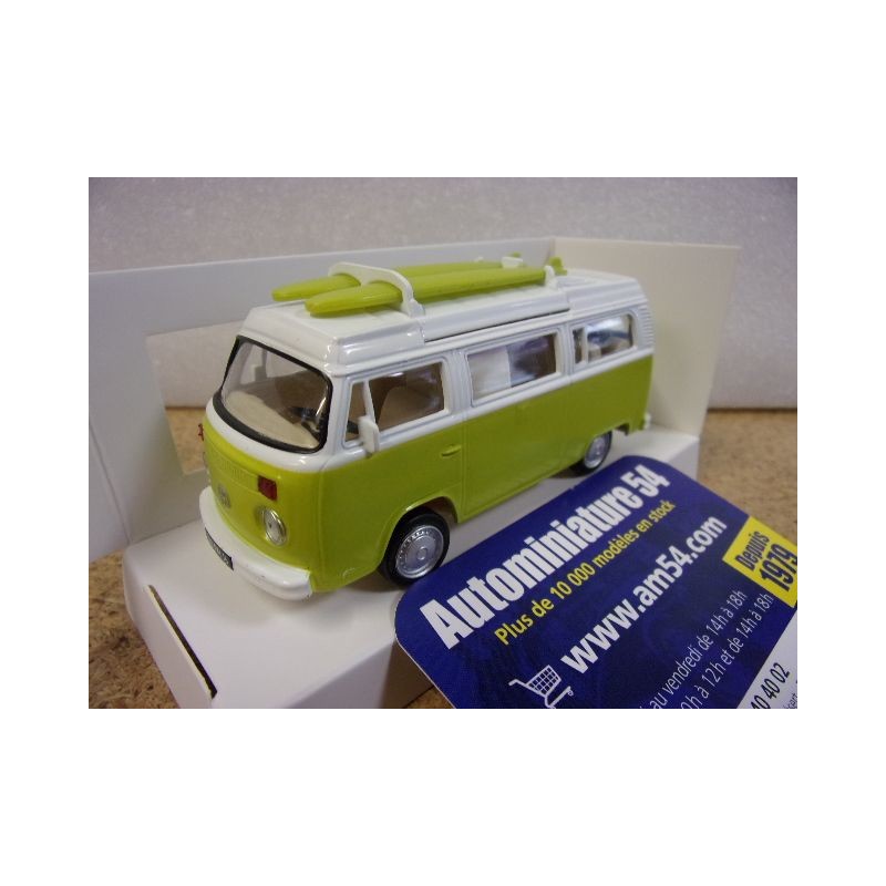 Volkswagen combi T2b Camper surf  Vert Sauge 841107 - 430401 Norev  Jet Car