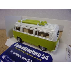 Volkswagen combi T2b Camper surf  Vert Sauge 841107 - 430401 Norev  Jet Car