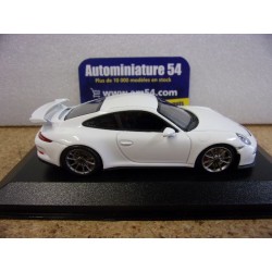 Porsche 911 - 991 GT3 White 2012 410062026 Minichamps