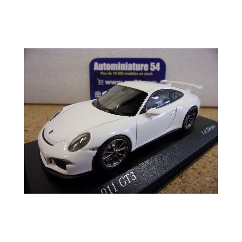 Porsche 911 - 991 GT3 White 2012 410062026 Minichamps