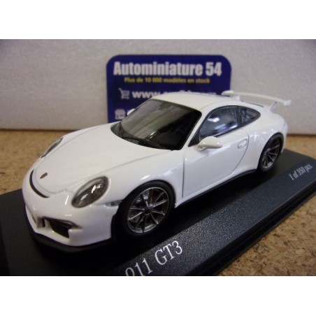 Porsche 911 - 991 GT3 White 2012 410062026 Minichamps