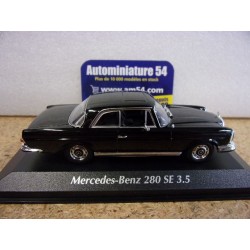 Mercedes Benz 280 SE 3.5 Coupe Black 1970 940038121 MaXichamps