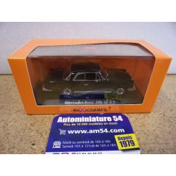 Mercedes Benz 280 SE 3.5 Coupe Black 1970 940038121 MaXichamps