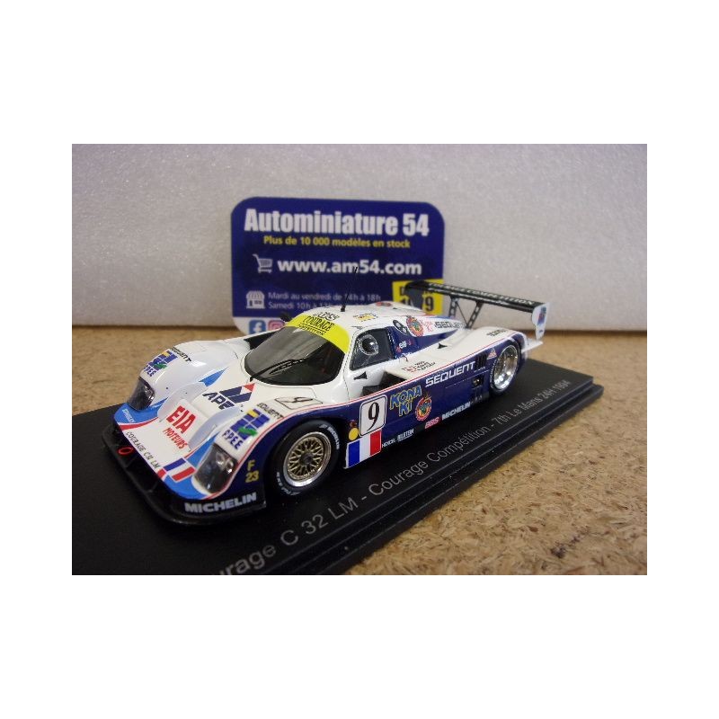 1994 Courage C32LM n°9 Evans - Ricci - Olczyk Le Mans S3665 Spark Model