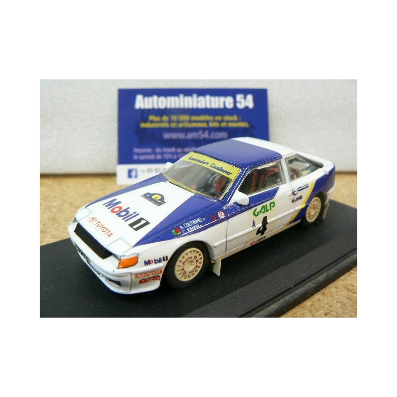 1989 Toyota Celica GT4 Mobil1 Coutinho n°4 Portugal ref 029 Trofeu