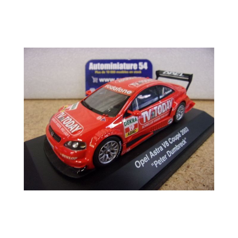 2003 Opel Astra V8 Coupé n°19 Peter Dumbreck 04887 Schuco
