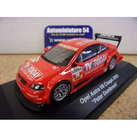 2003 Opel Astra V8 Coupé n°19 Peter Dumbreck 04887 Schuco
