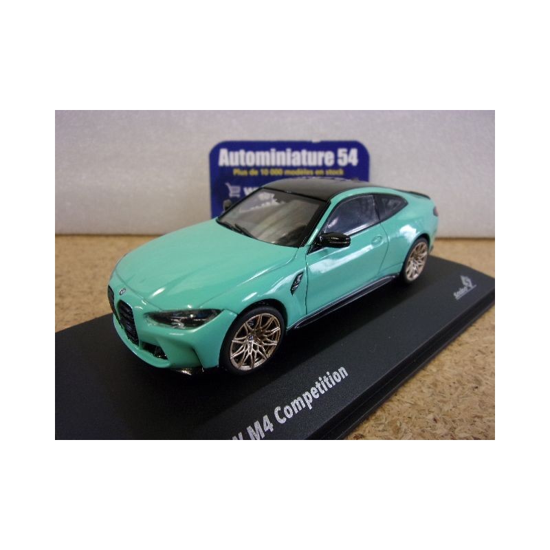 BMW M4 G82 M Compétition Mint Green S4316002 Solido