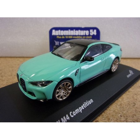 BMW M4 G82 M Compétition Mint Green S4316002 Solido