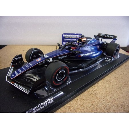 2024 Williams FW46 n°23 Alex Albon Saudi Arabia GP S1814401 Solido