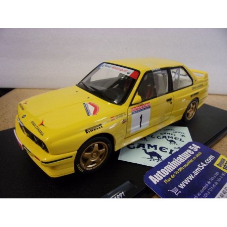 1992 BMW E30 M3 GrA n°1 Ponce - Deniz Rally Asturias Rallye Ypres S1801528 Solido