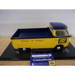 Volkswagen Combi T1 Type1 pick up Yellow 1950 S1806709 Solido