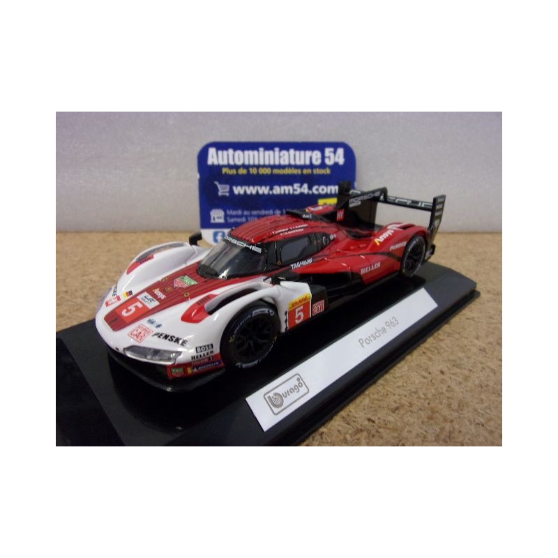 Porsche 963 n°5 red white 18-38309 Bburago