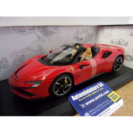 Ferrari SF90 Spider Red- Black 18-16016 Bburago Race&Play