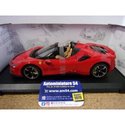 Ferrari SF90 Spider Red- Black 18-16016 Bburago Race&Play