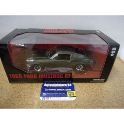 Ford Mustang GT 1968 Bullitt Steve McQueen green84038 Greenlight