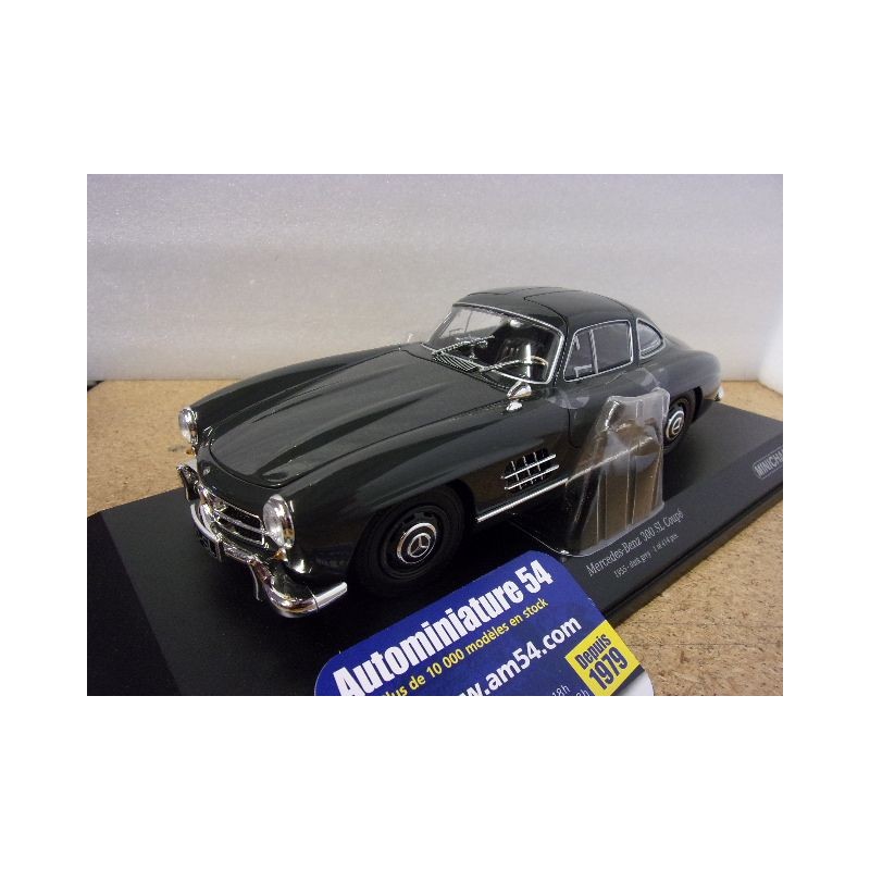 Mercedes Benz 300 SL W198 Dark Grey 1955 110037219 Minichamps